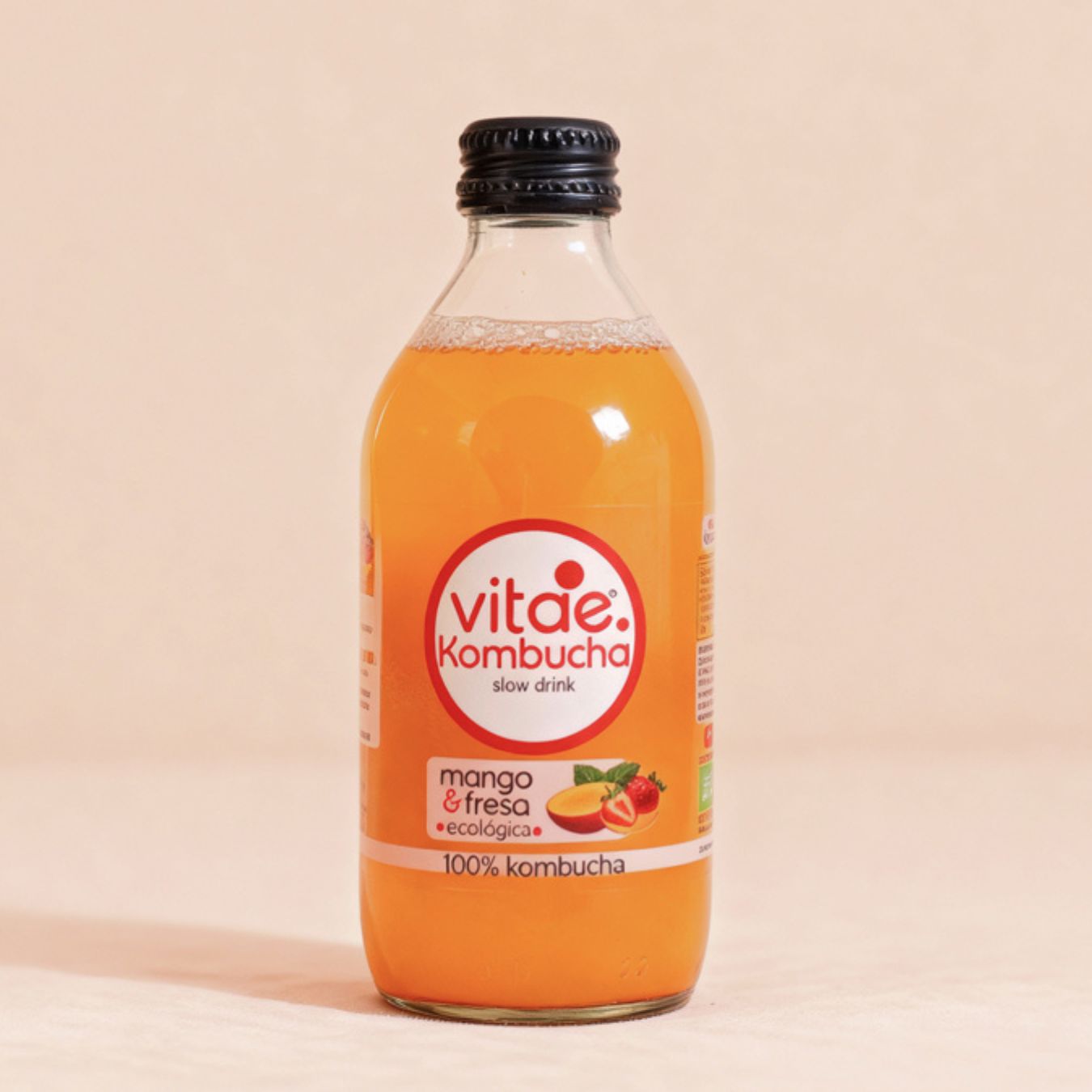 Kombutxa ECO Mango i Maduixa
