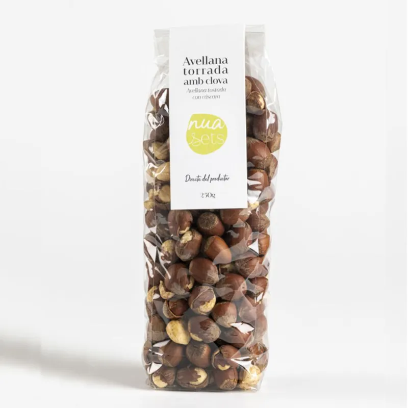 Avellana torrada amb clova 250g