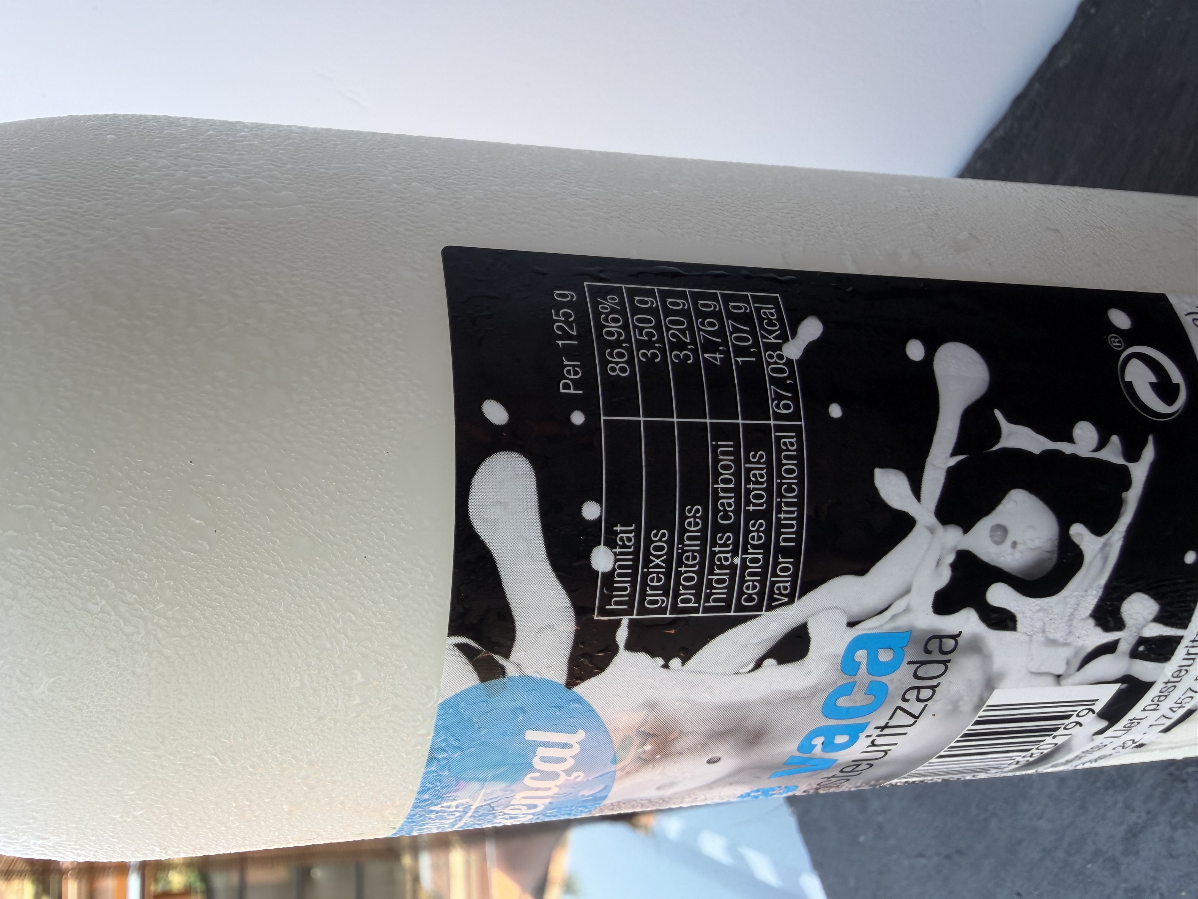Llet de vaca 1L