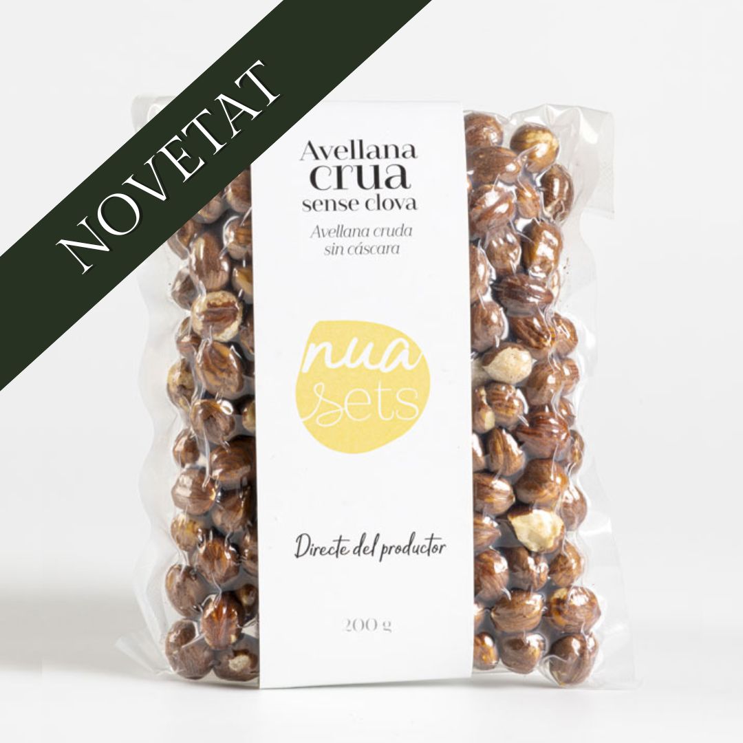 Avellana crua sense clova 200g
