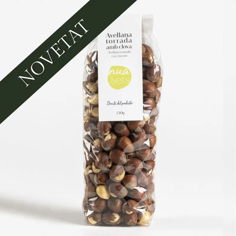 Avellana torrada amb clova 250g