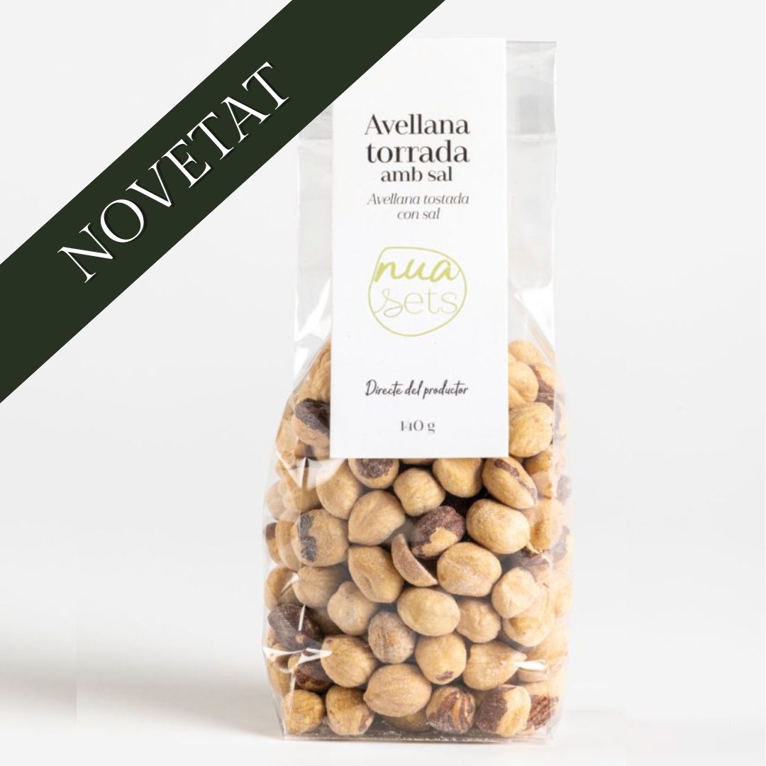 Avellana torrada amb sal 140g