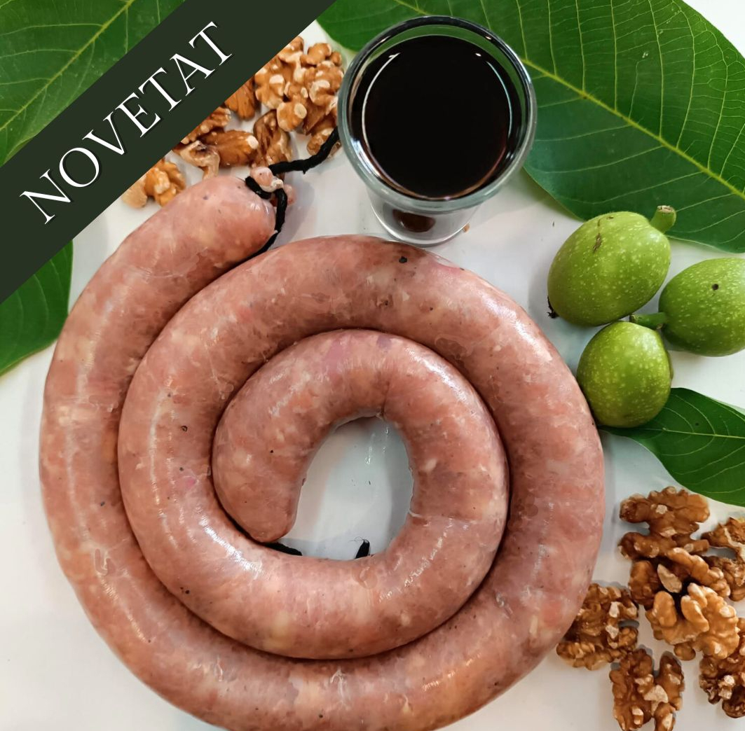 Botifarra Pollastre Ratafia i nous 1/2kg