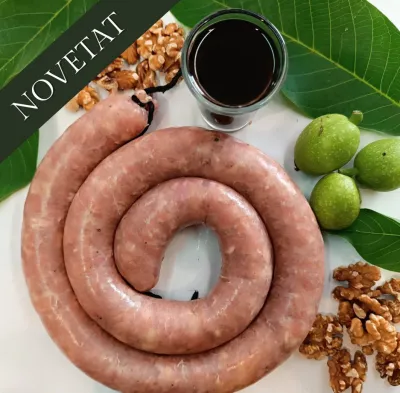 Botifarra Pollastre Ratafia i nous 1/2kg