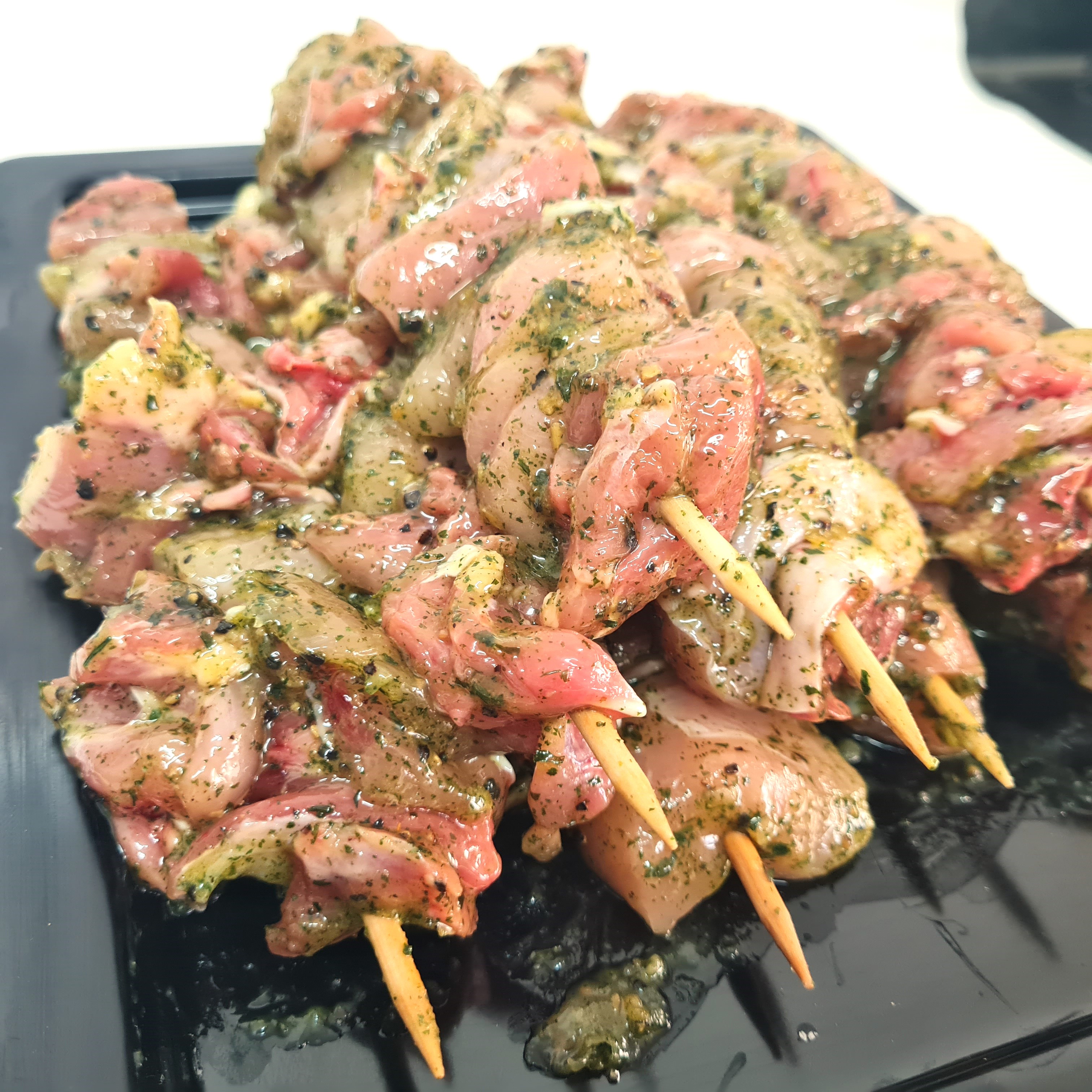 Broquetes Pollastre de pagès F.Herbes 500g 4u.