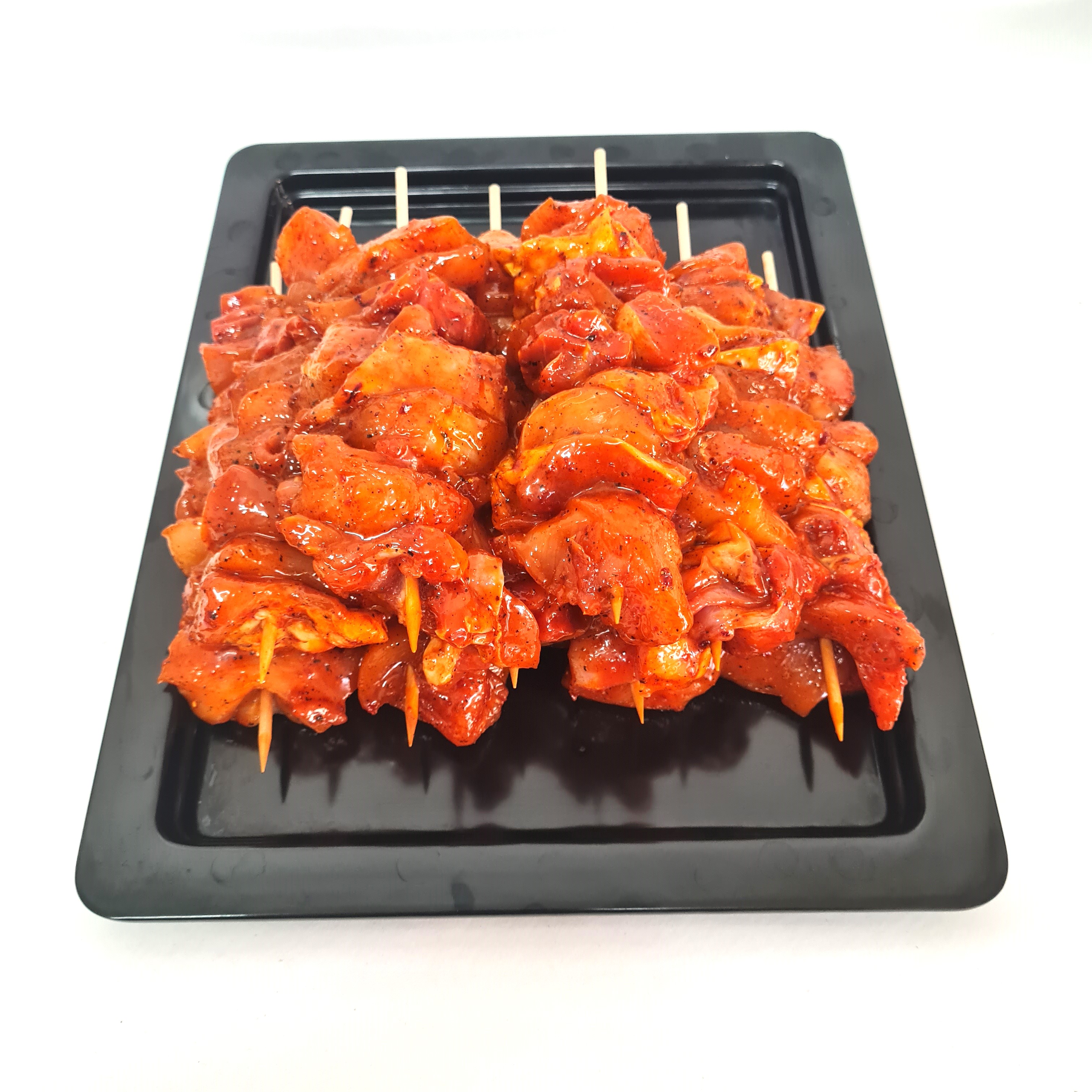 Broquetes Pollastre de pagès BBQ 500g 4u.