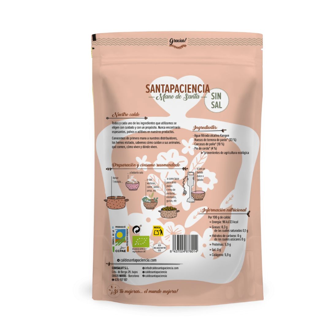 Brou d'Ossos ECO sense sal 1/2L