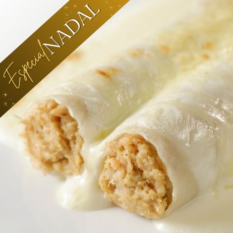 Canelons Pollastre Rostit-Beixamel