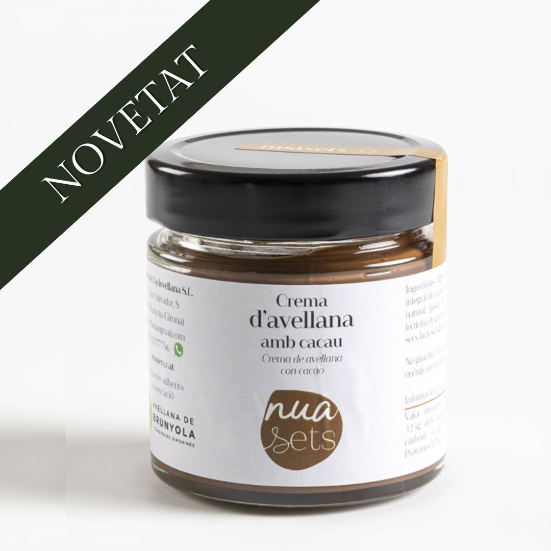 Crema d'Avellana amb cacau 180g