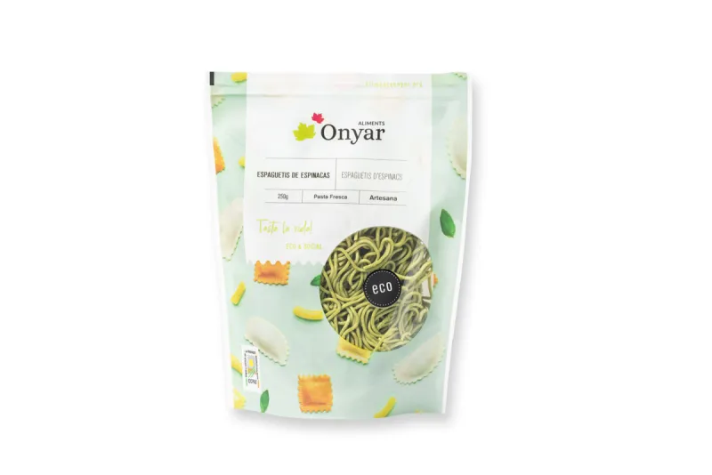 Espaguetis d'Espinacs Eco 250g