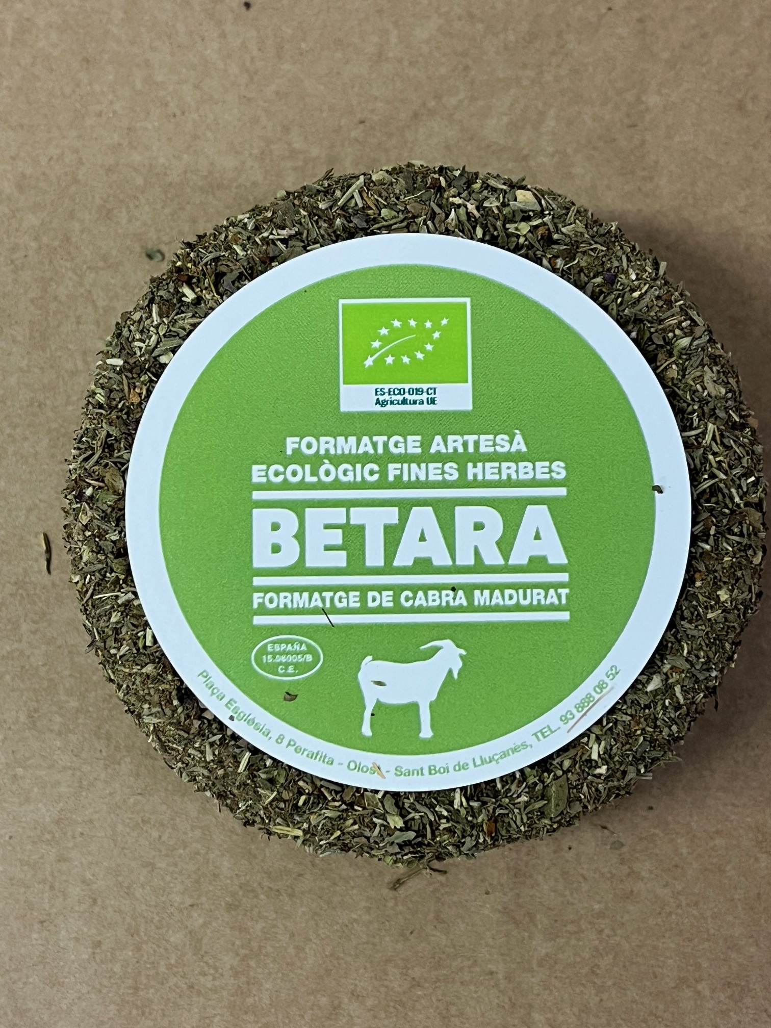 Formatge cabra ECO Fines Herbes