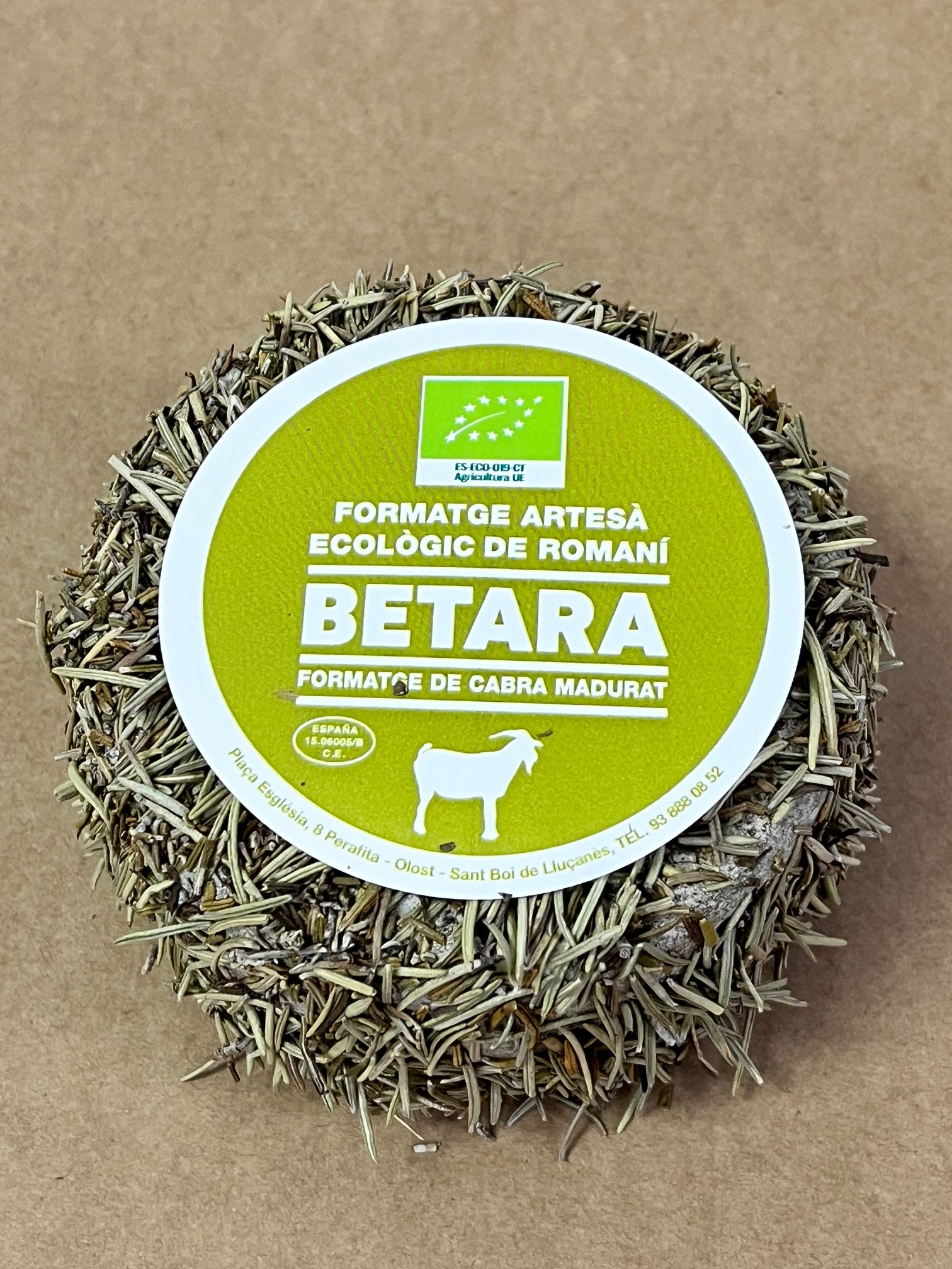 Formatge cabra ECO Romaní