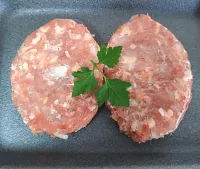 Hamburgueses de Pollastre amb ceba  2u.