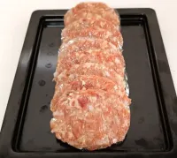 Hamburgueses de Pollastre amb ceba  2u.