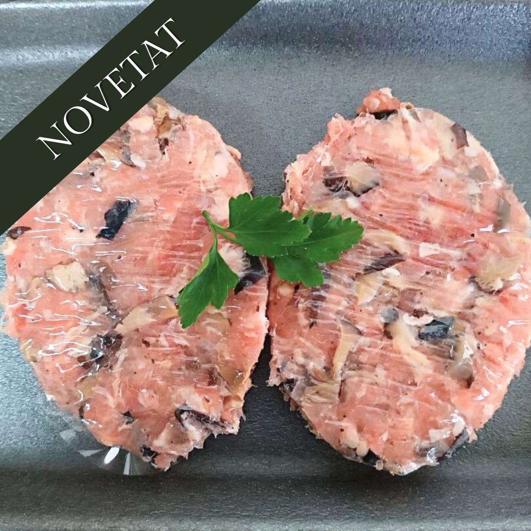 Hamburgueses de Pollastre Bolets 2u.