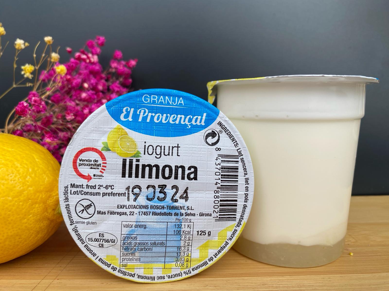 Pack: 2 iogurts de llimona