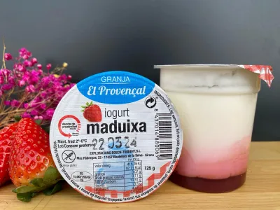 Pack: 2 iogurts de maduixa