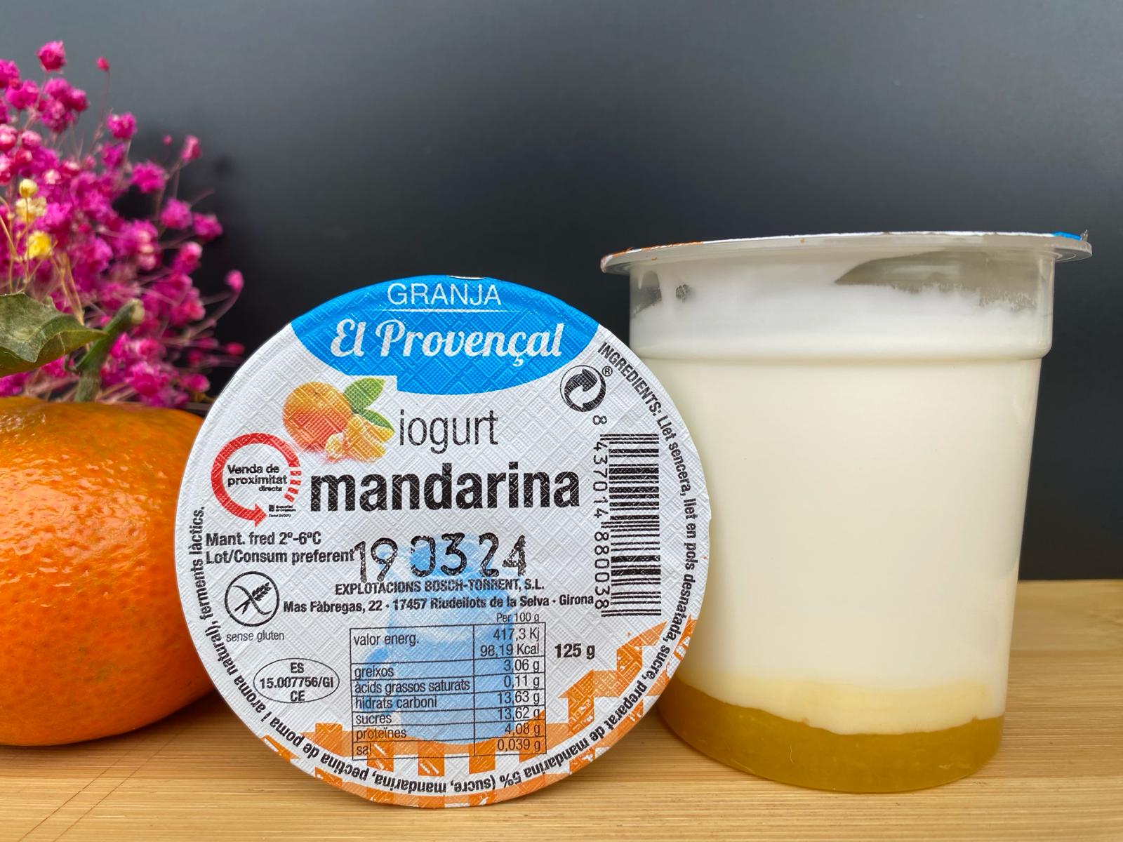 Pack: 2 Iogurts de mandarina