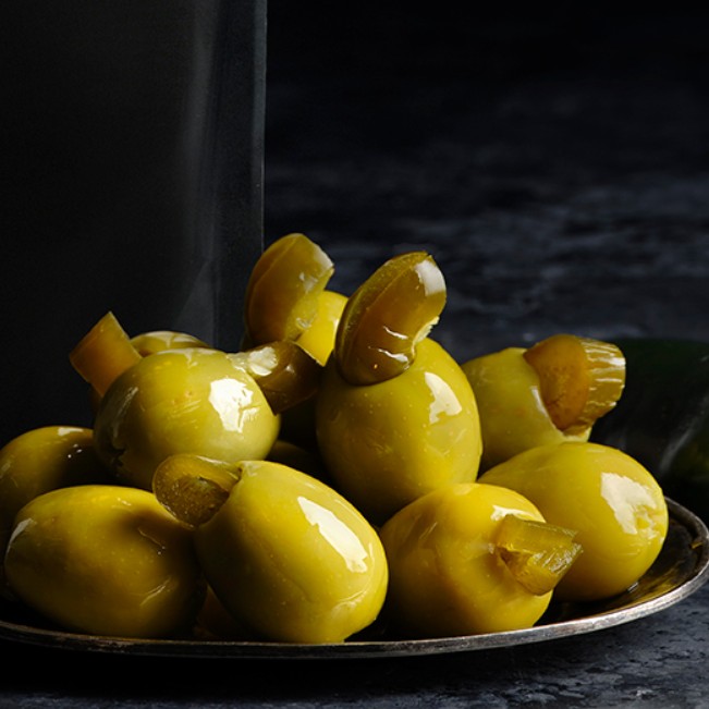 Olives & Jalapeny