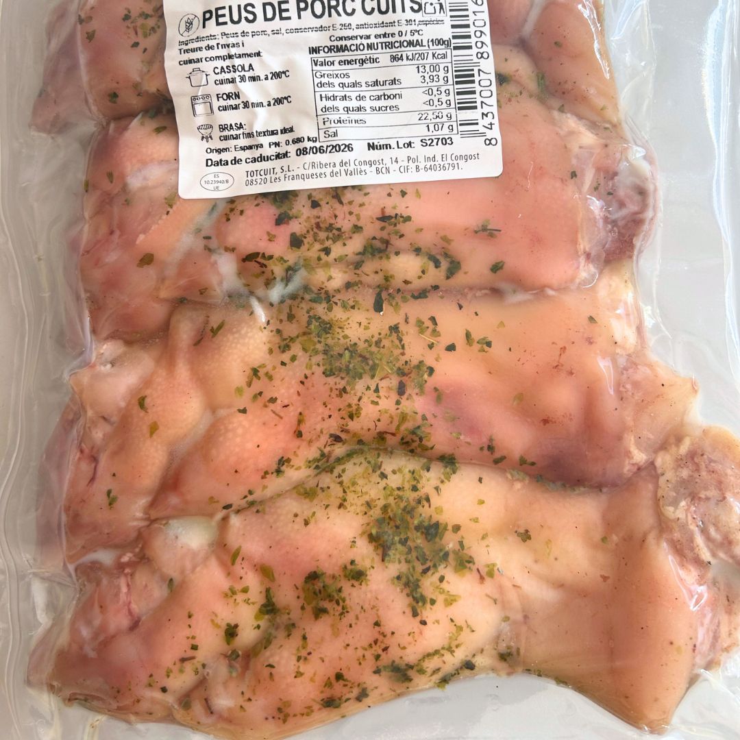 Peus de Porc 2u. 4 1/2