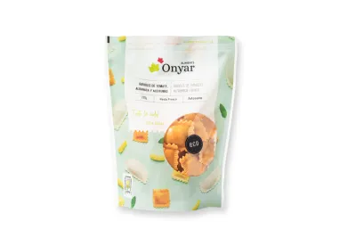 Raviolis de tomàquet, alfàbrega i olives Eco 250g