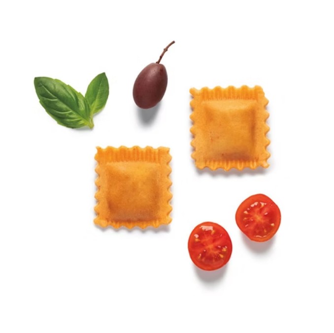Raviolis de tomàquet, alfàbrega i olives Eco 250g