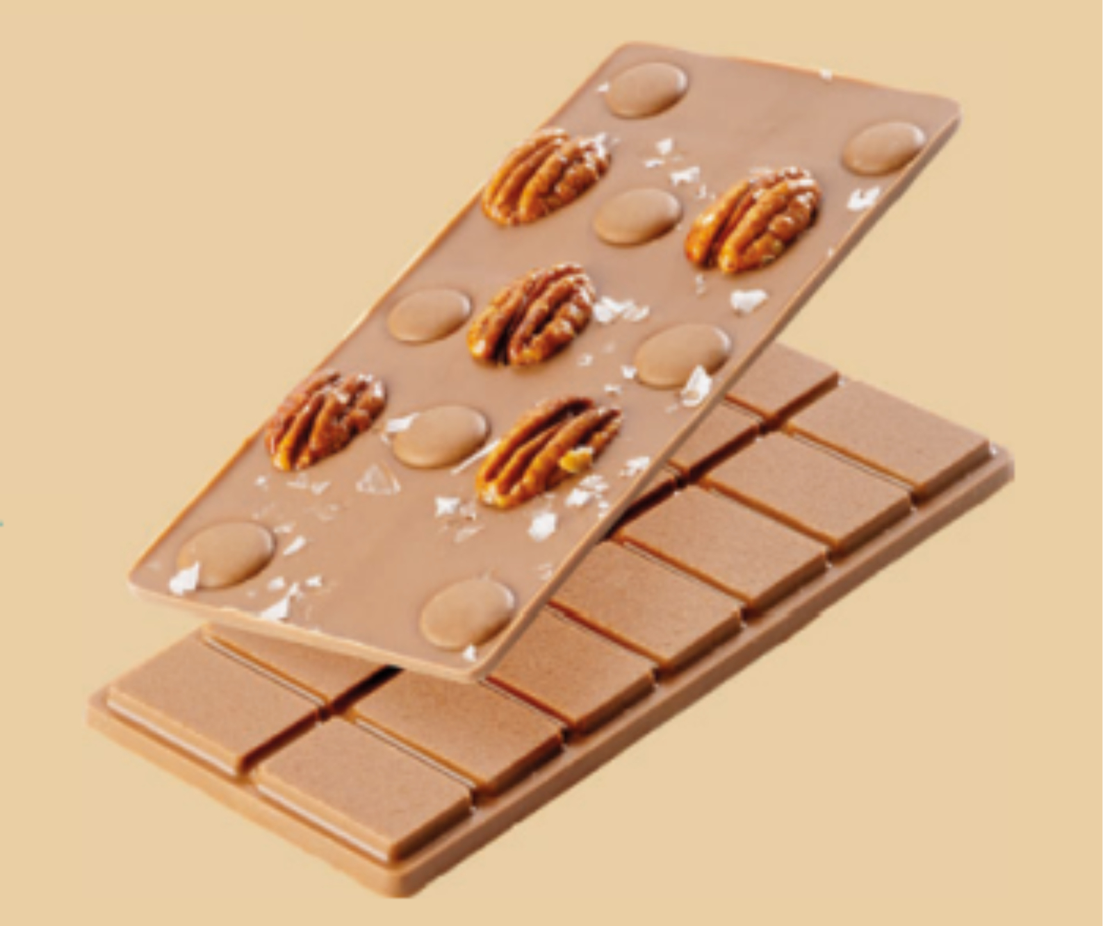 Xocolata llet, Caramel i Nous pacanes